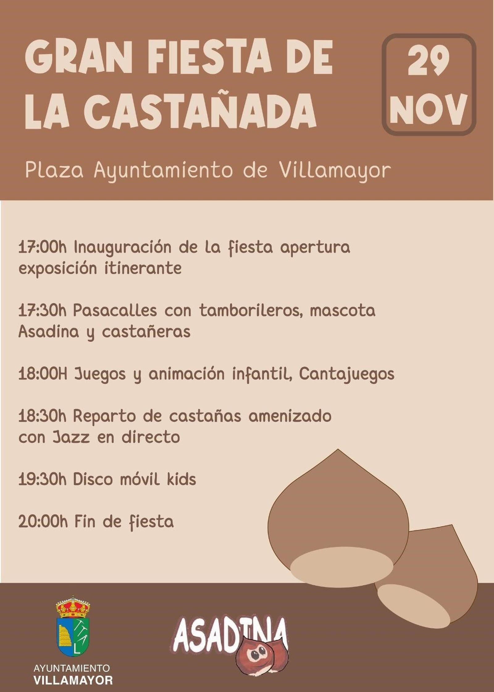 Fiesta de la Castañada en Villamayor