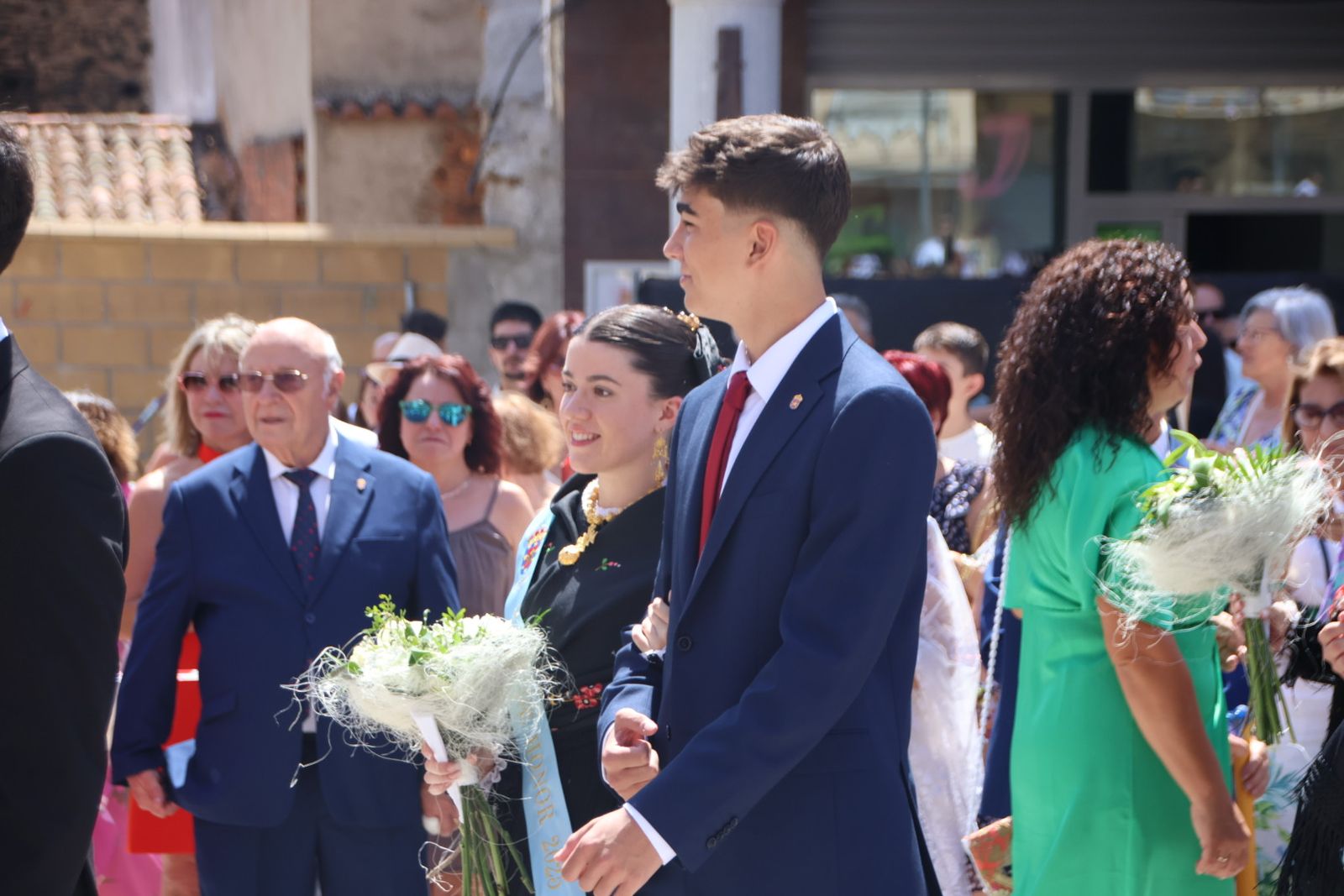 Procesión y ofrenda floral en honor de Nuestra Señora de la Asunción en Guijuelo