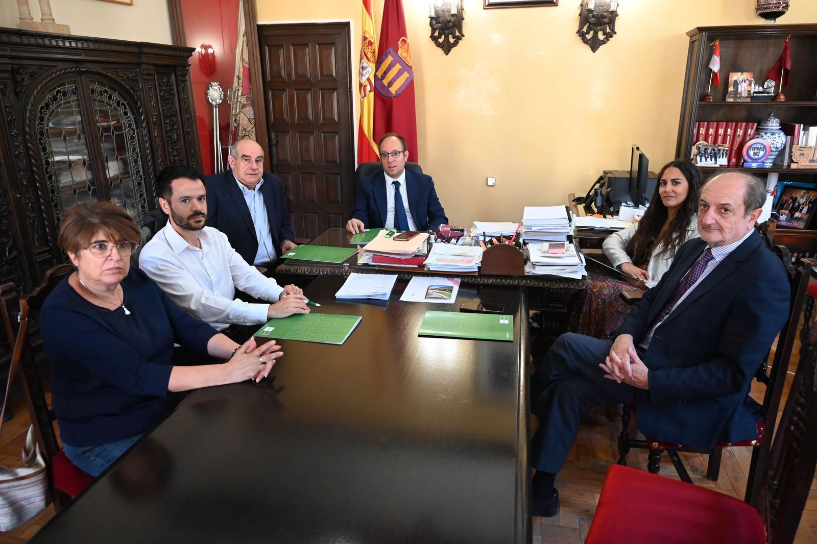 Reunion entre el Ayuntamiento de Ciudad Rodrigo y la UNED