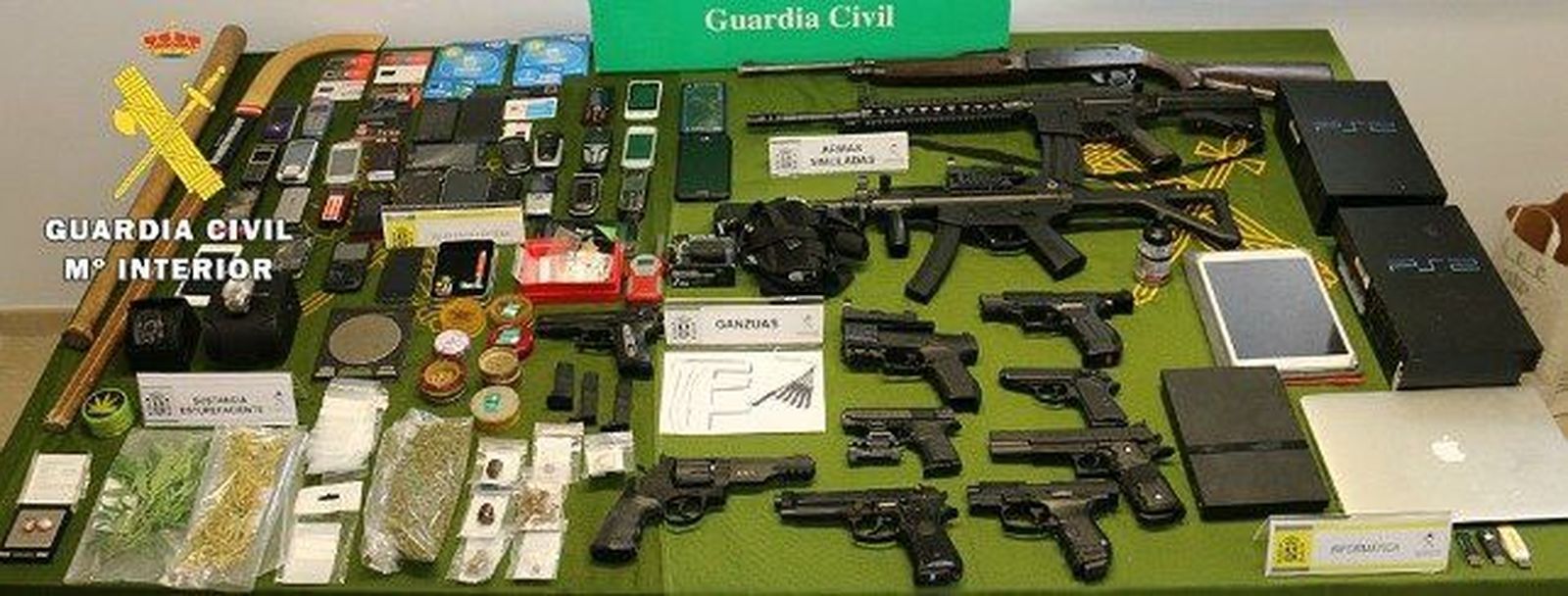 Cuatro detenidos en Burgos por pertenencia a un grupo criminal muy activo, multidelincuencial y violento