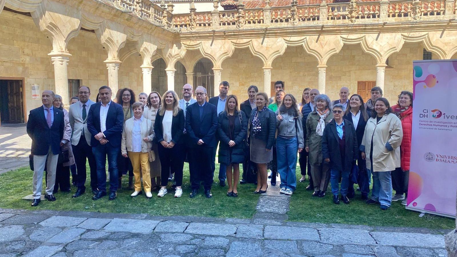 Representantes de las entidades colaboradoras del proyecto EDIMET de la USAL