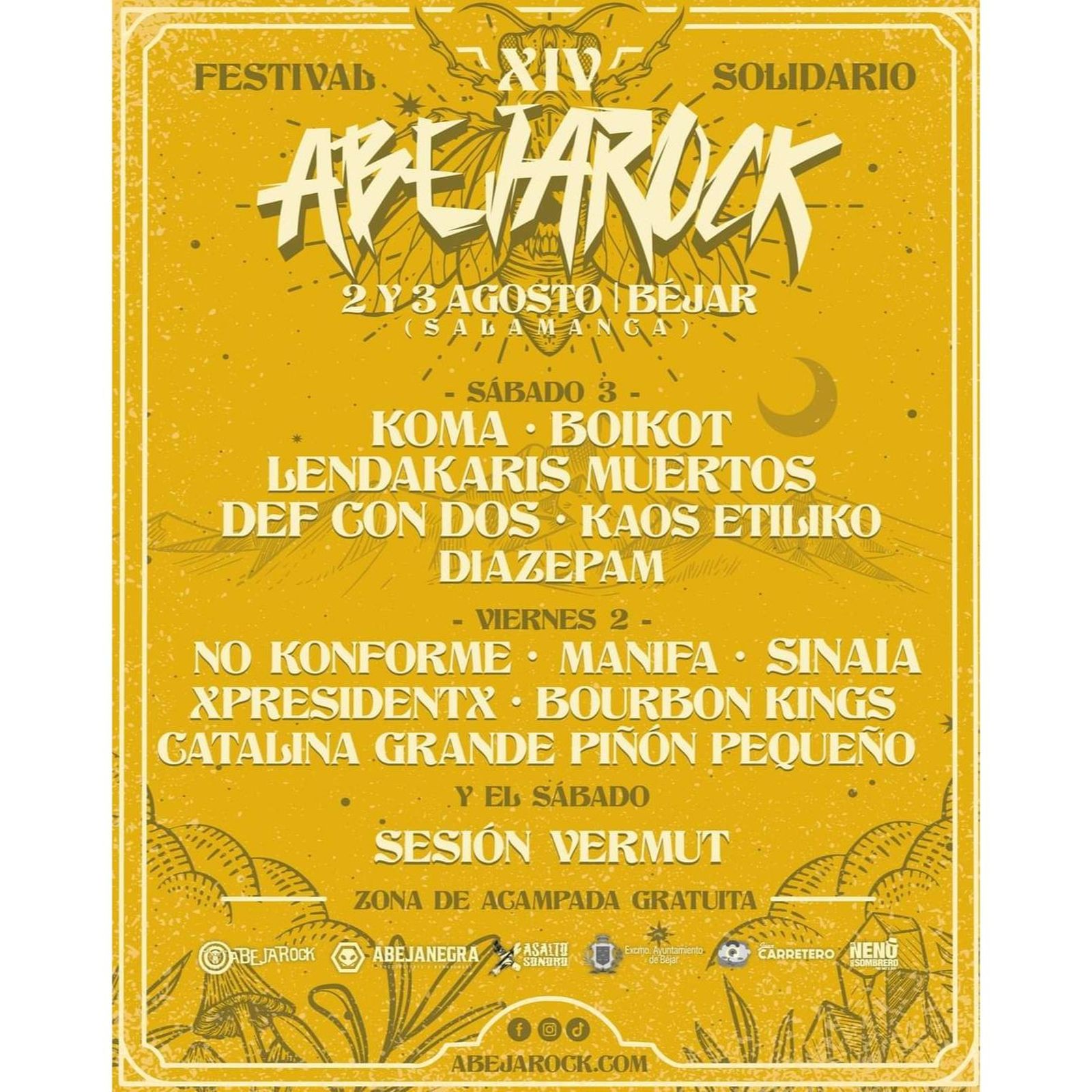 XIV edición de Festival Benéfico AbejaRock de Béjar