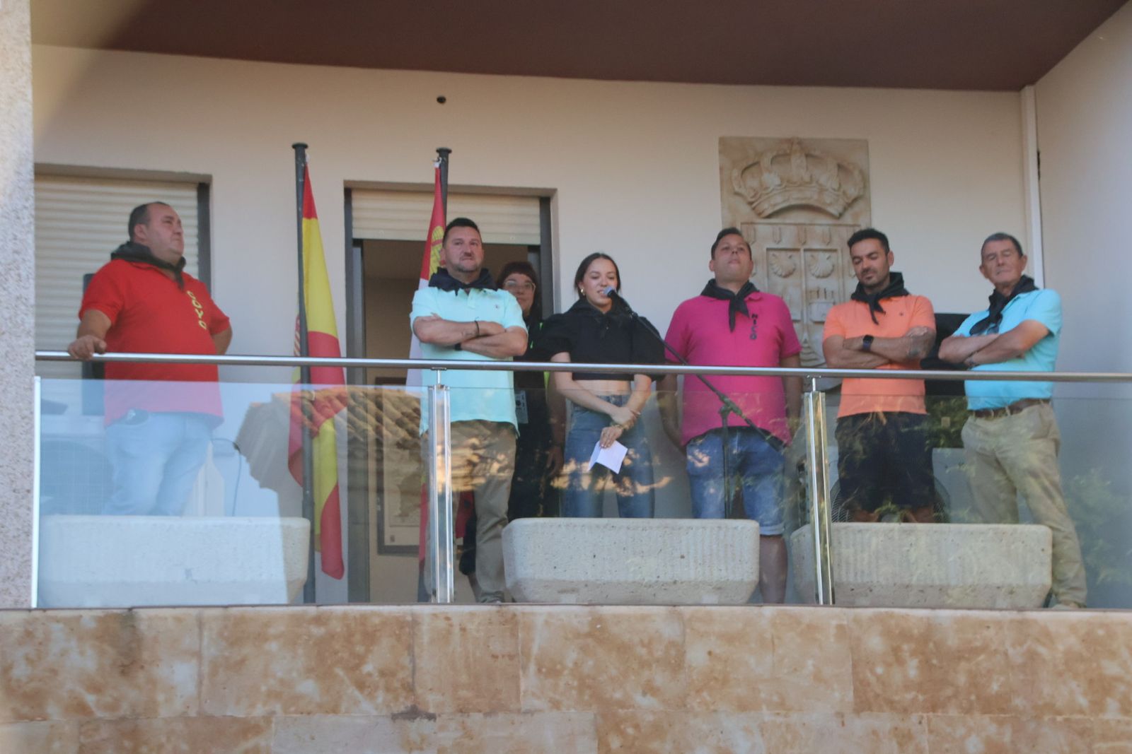Pregón a cargo de Carla Yáñez en Castellanos de Villiquera