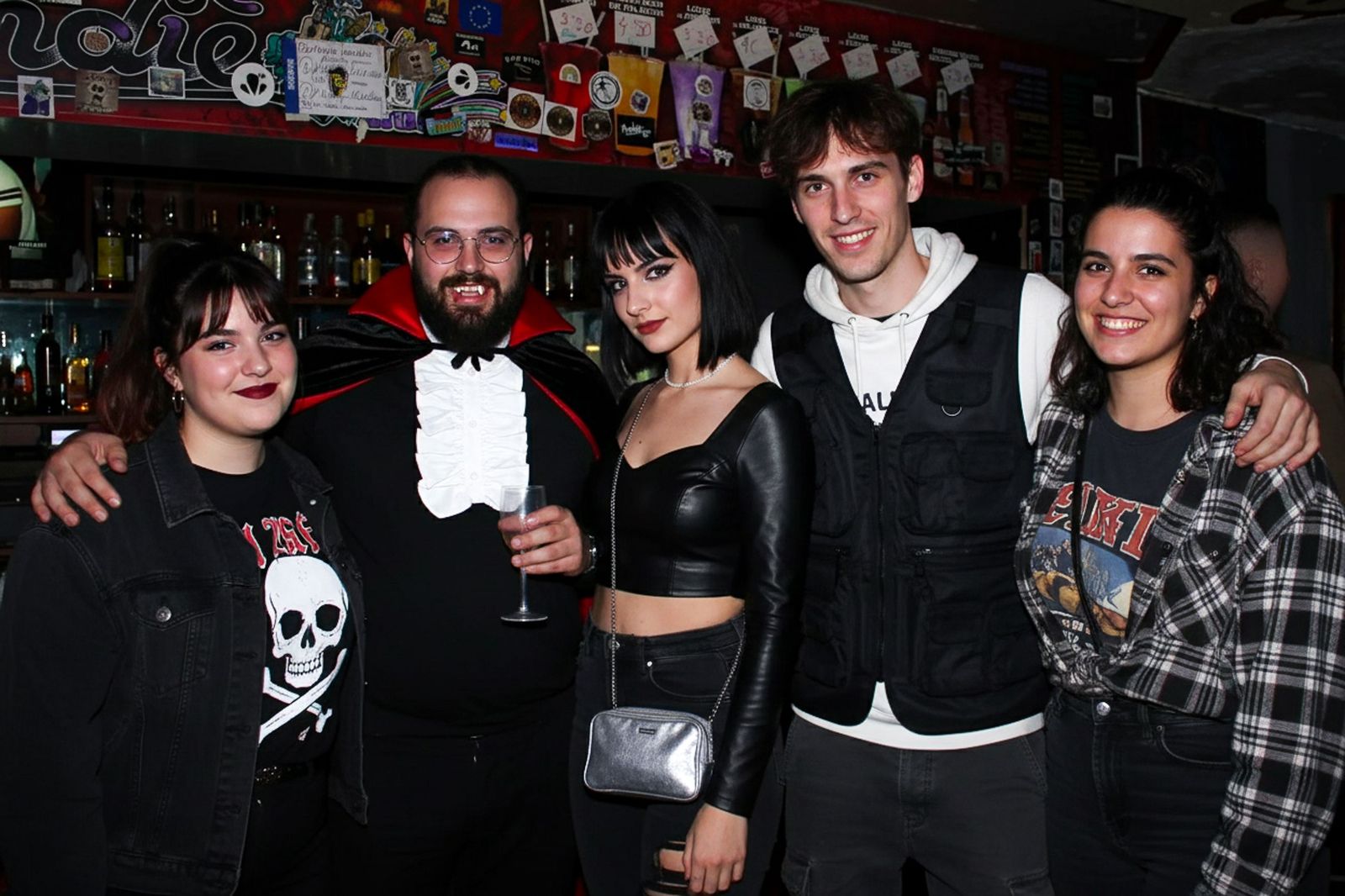 Salamanca de noche, viernes 31 de octubre