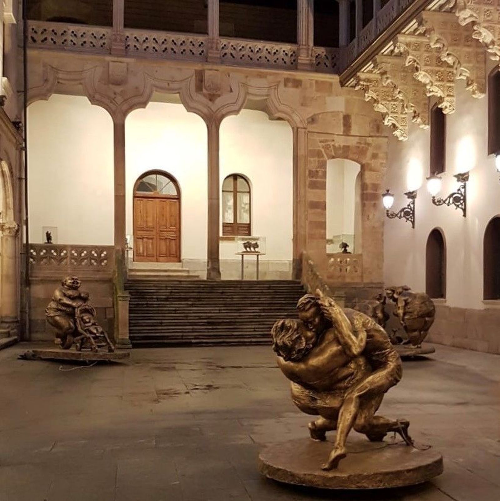 Exposición del Año Chino, en el patio de La Salina