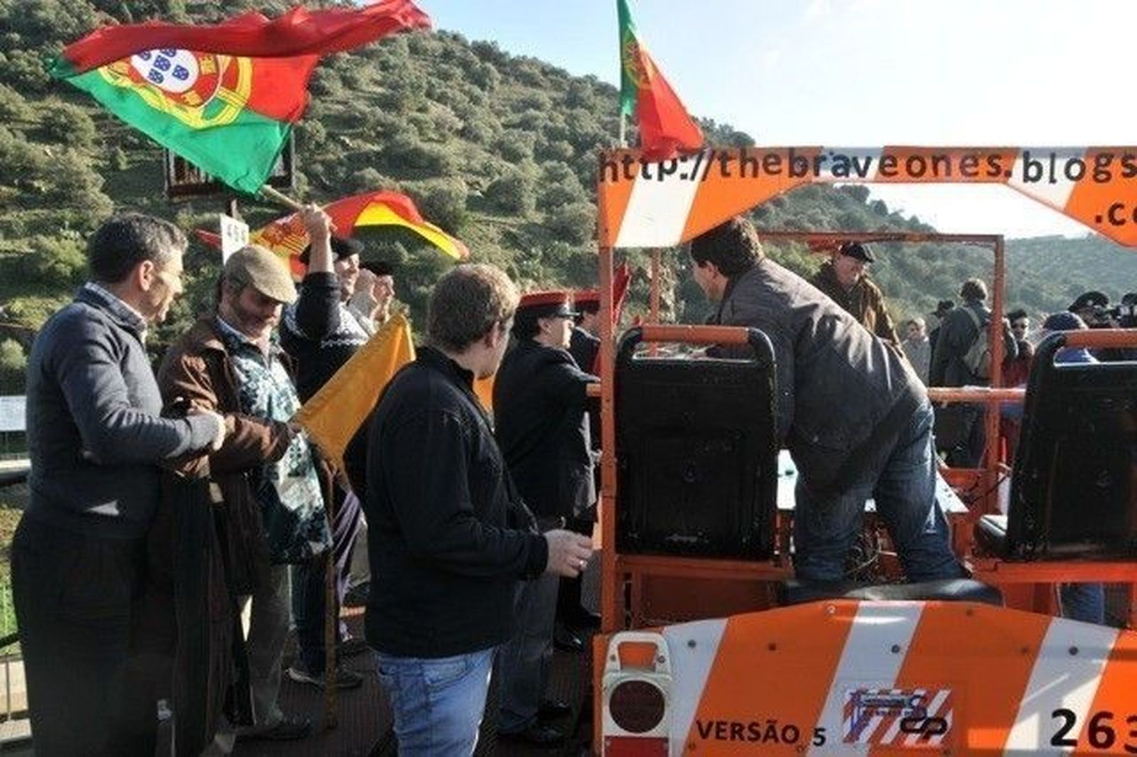 Fiesta reivindicativa hispano-lusa en el 125 aniversario de la Línea del Duero