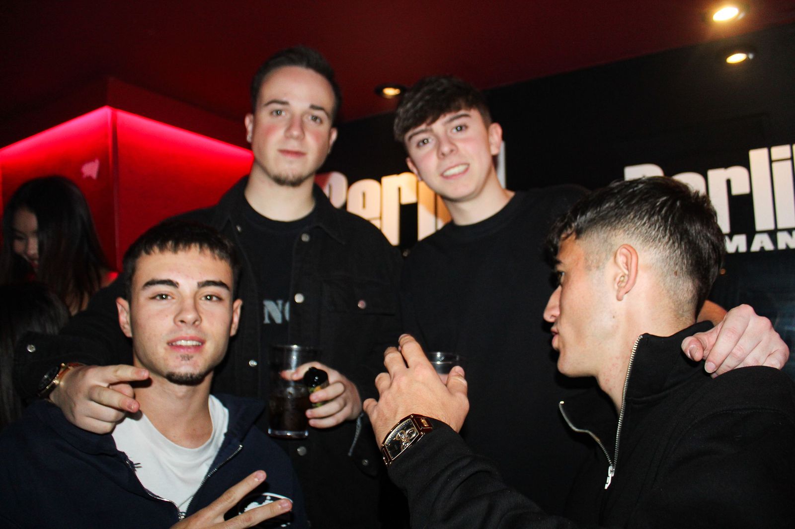 Salamanca de noche, sábado 6 de diciembre