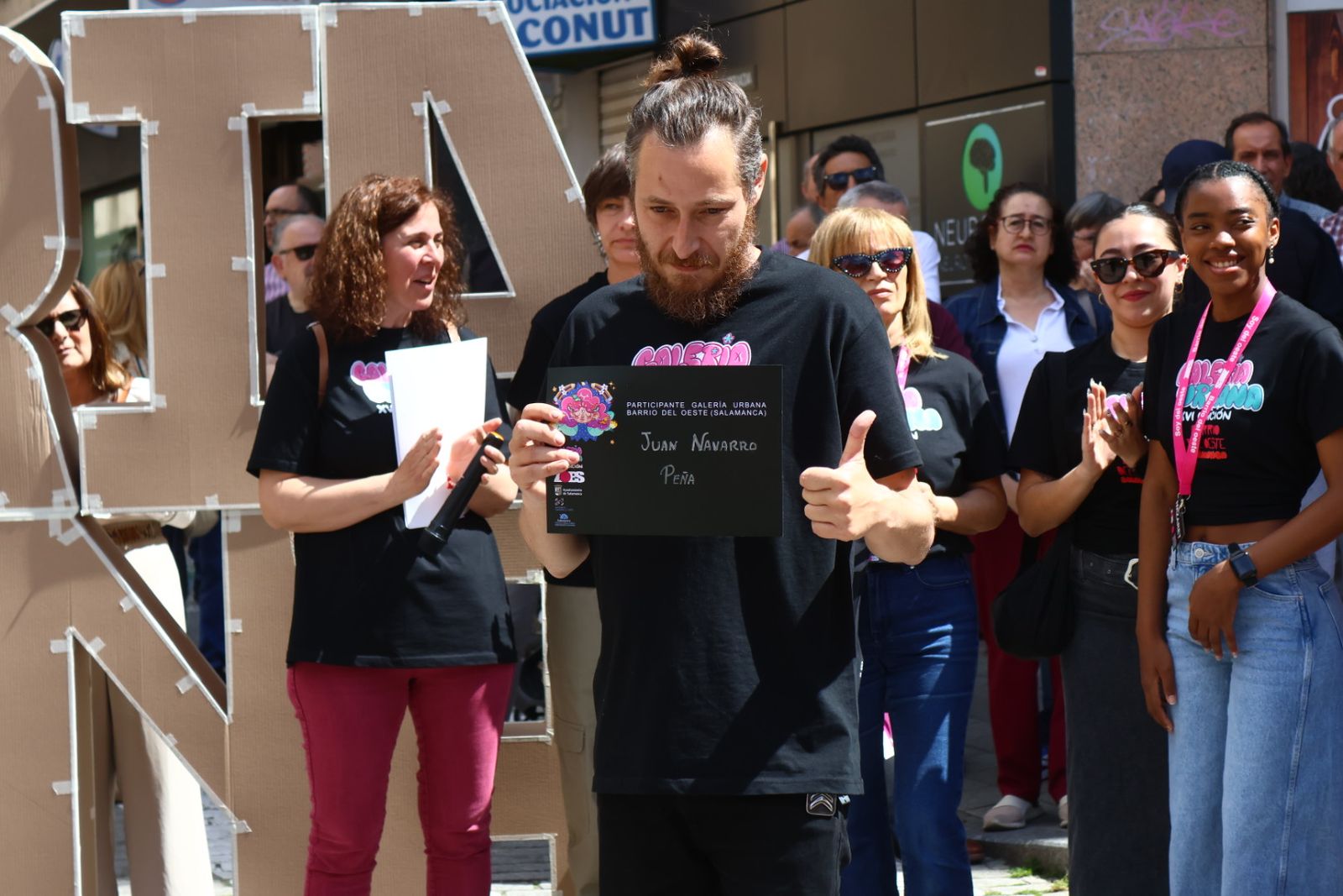 Entrega de premios de la XVI Galería Urbana del Barrio del Oeste