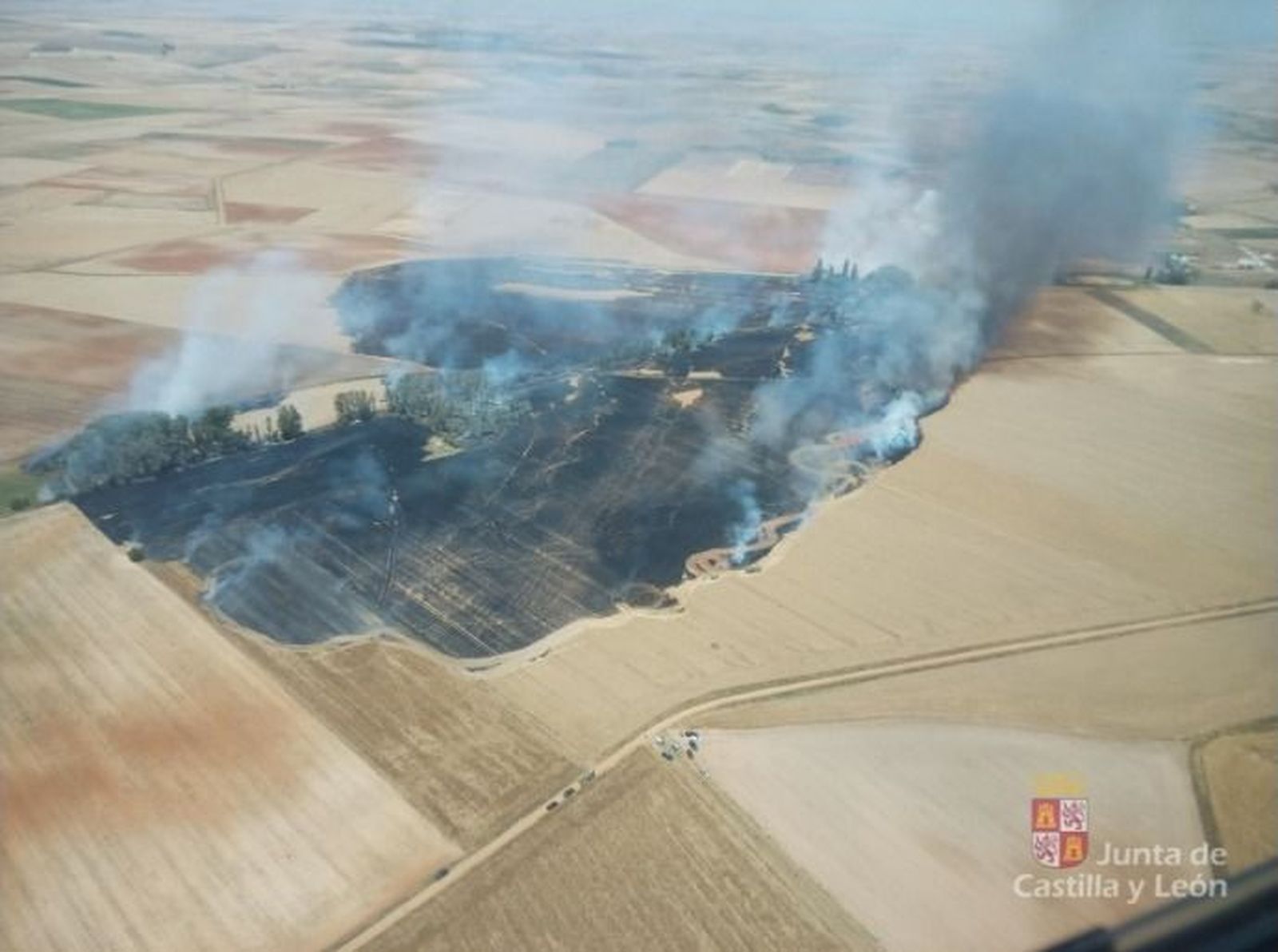 Incendio de Villarrín de Campos