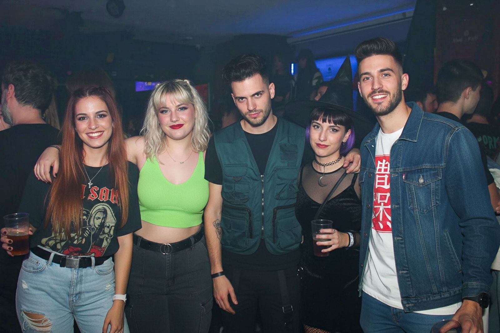 Salamanca de noche, viernes 31 de octubre