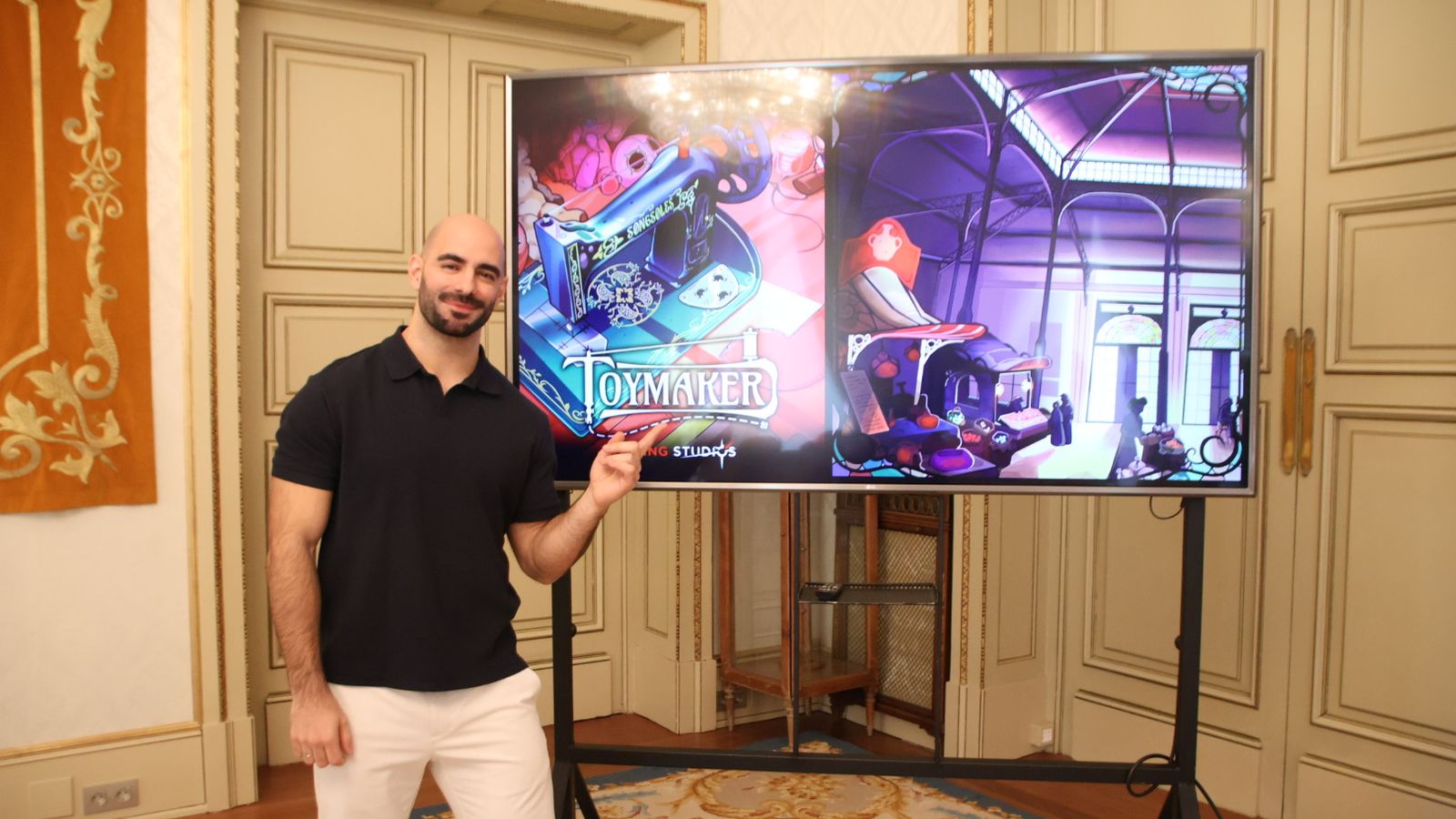 Presentación el lanzamiento de un videojuego ambientando en Salamanca.