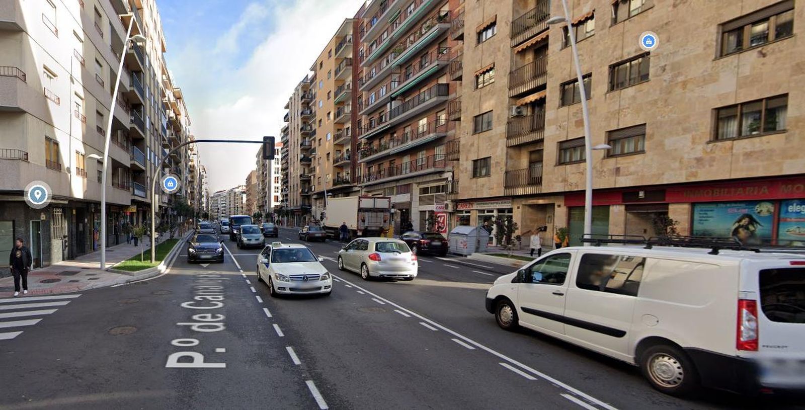 Paseo Canalejas, imagen de archivo