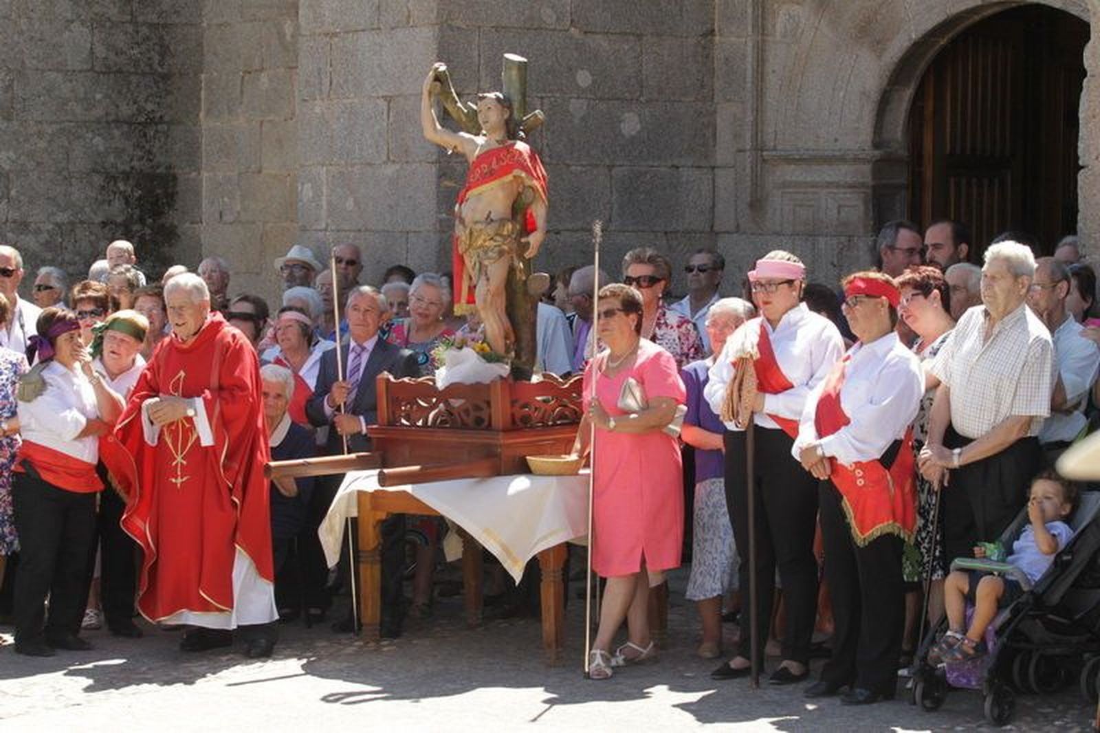 San Sebastián vive su gran día en Vilvestre