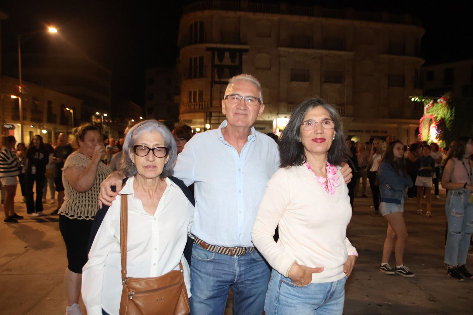 Panorama en la plaza Mayor de Guijuelo
