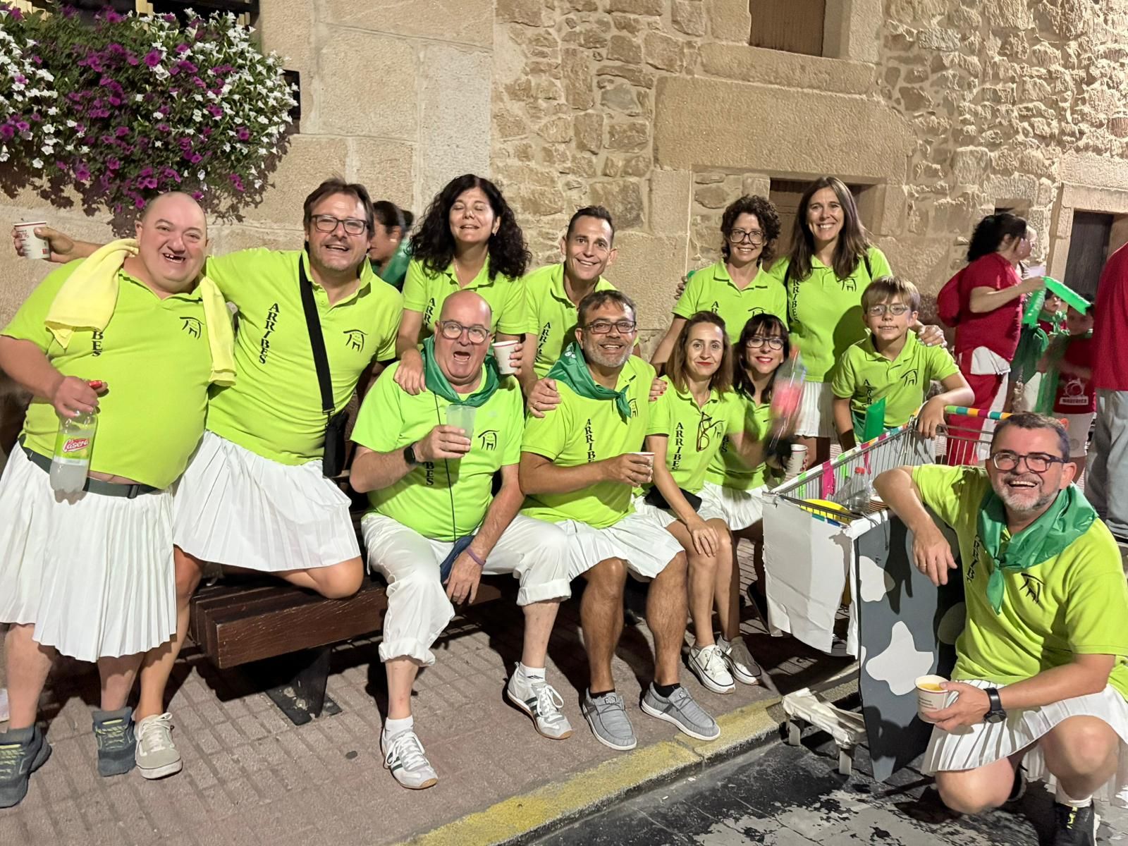 Desfile de peñas de Aldeadávila