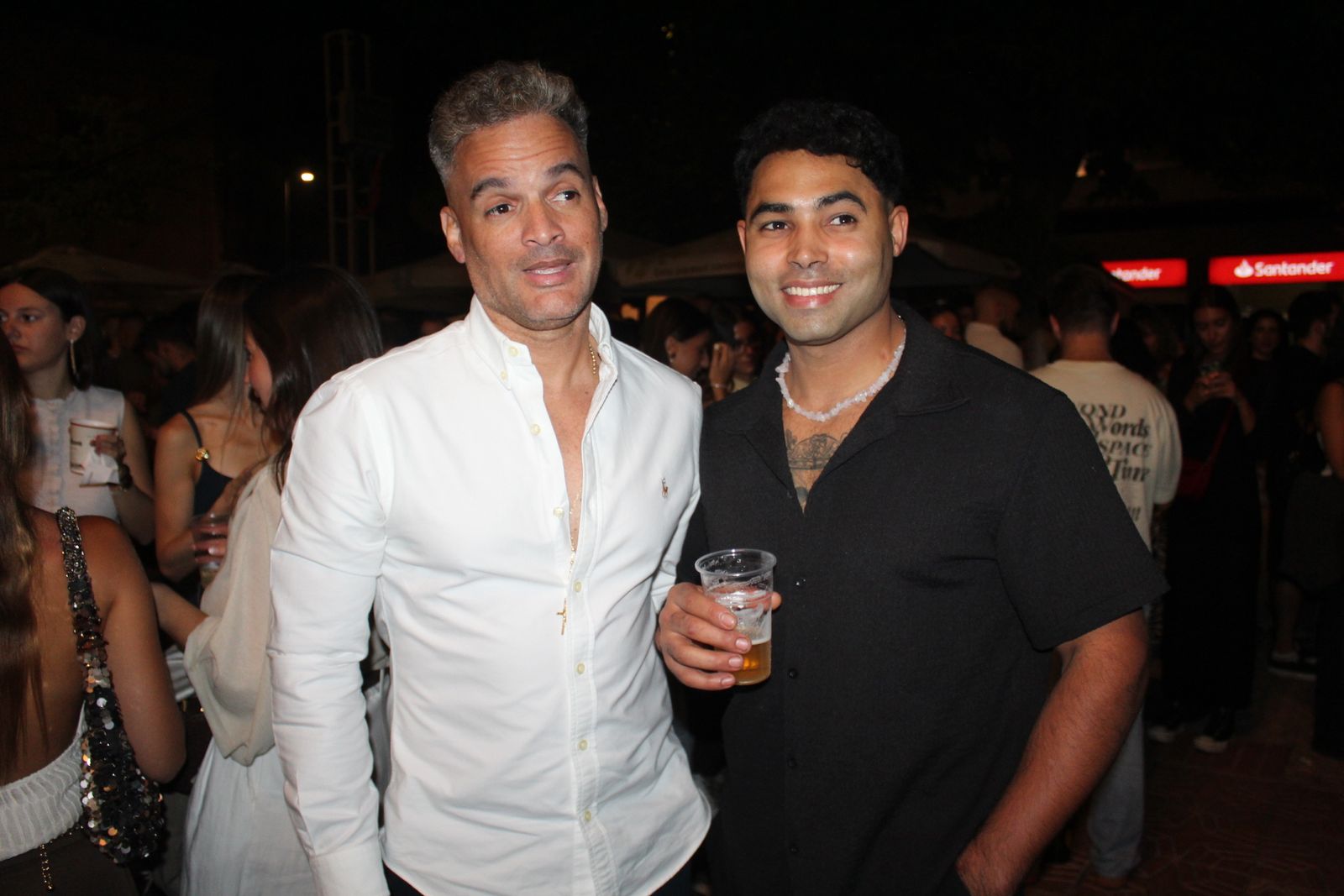 Ambiente en la Feria de Día en la tarde de este sábado