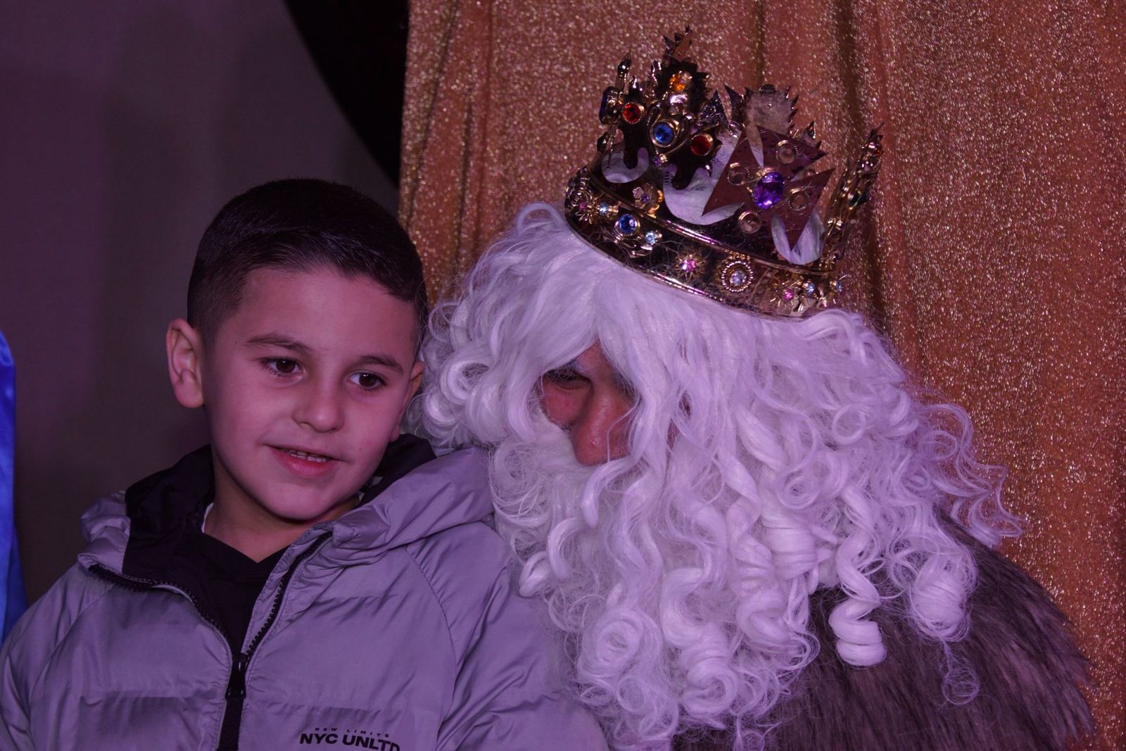 Los Reyes Magos reciben las cartas de los niños de El Encinar