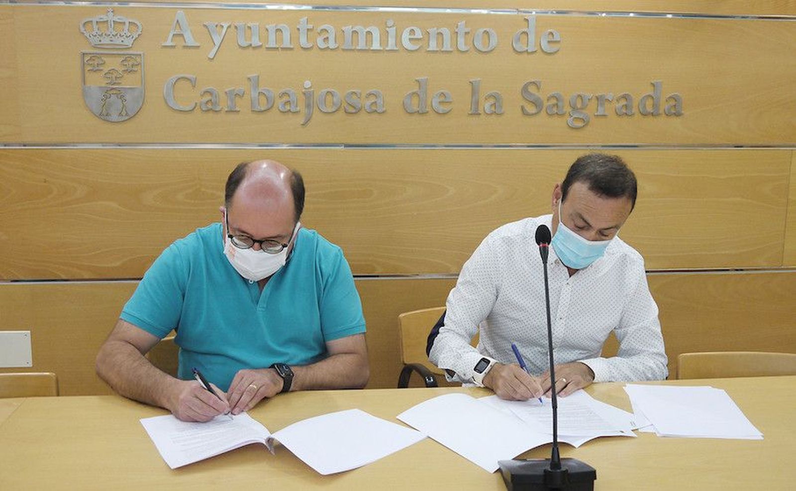 Firma convenio con Proyecto Hombre 1