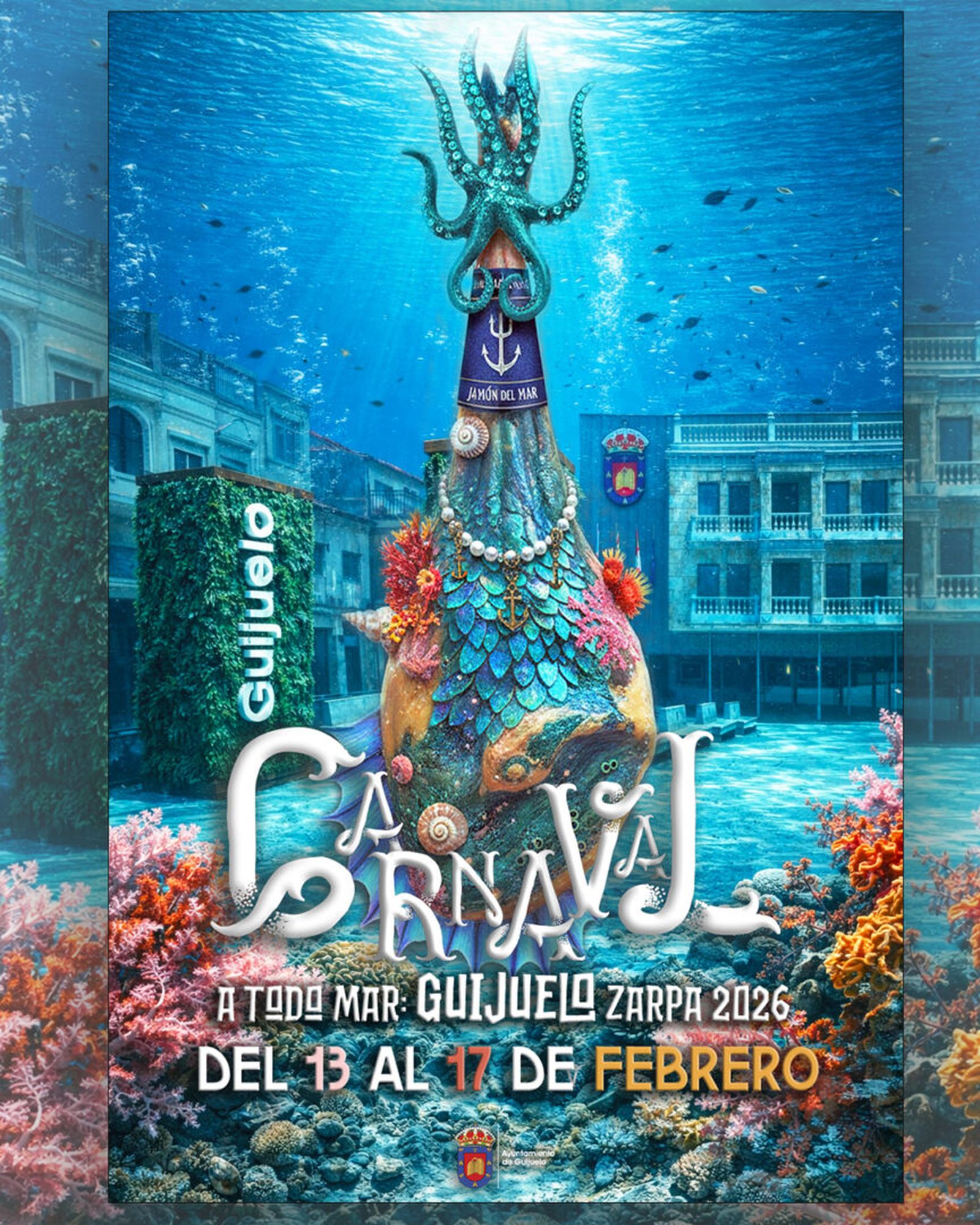 Cartel del carnaval 2026 en Guijuelo