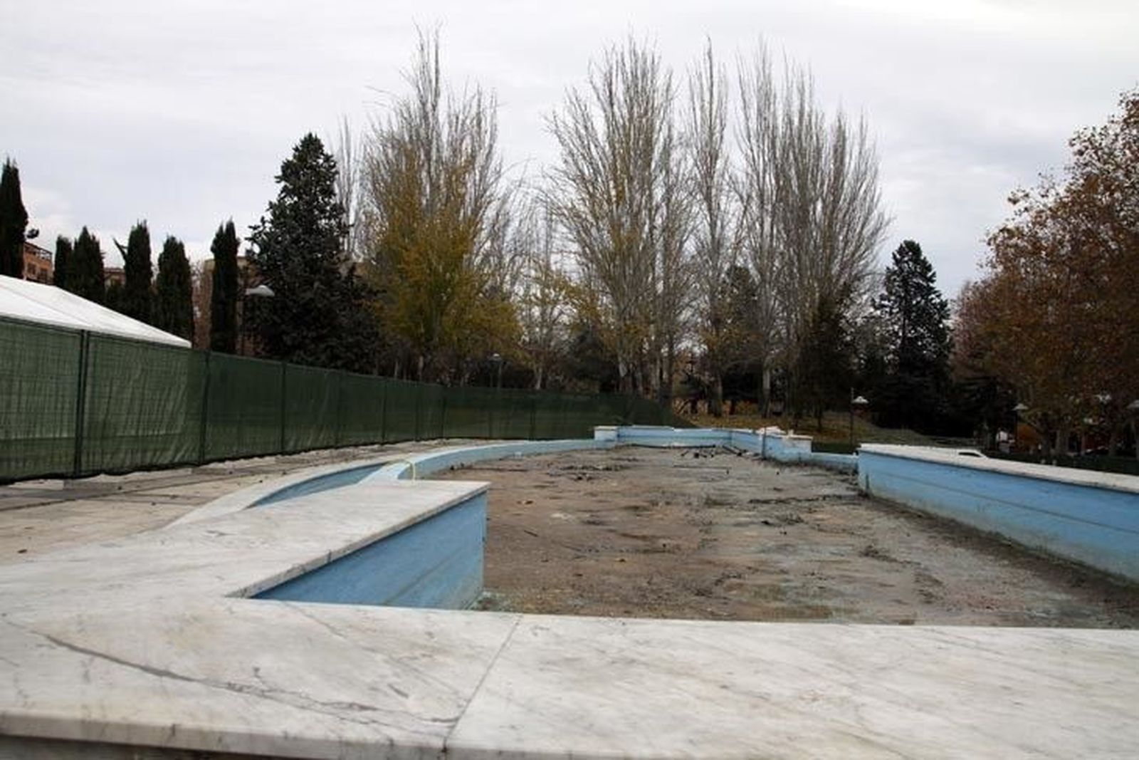 Los trabajos de arreglo de la fuente de La Marina finalizarán a principios de año