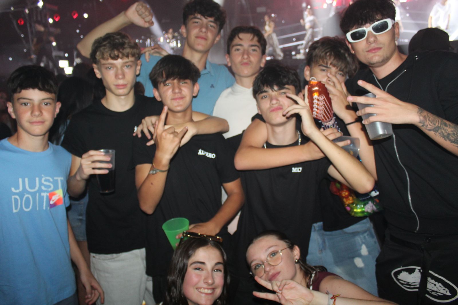 Salamanca de noche, sábado 23 de agosto