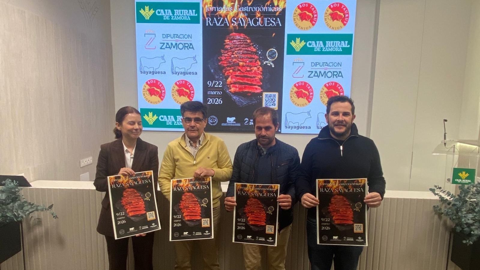 Presentación de las III Jornadas Gastronómicas de la Raza Sayaguesa