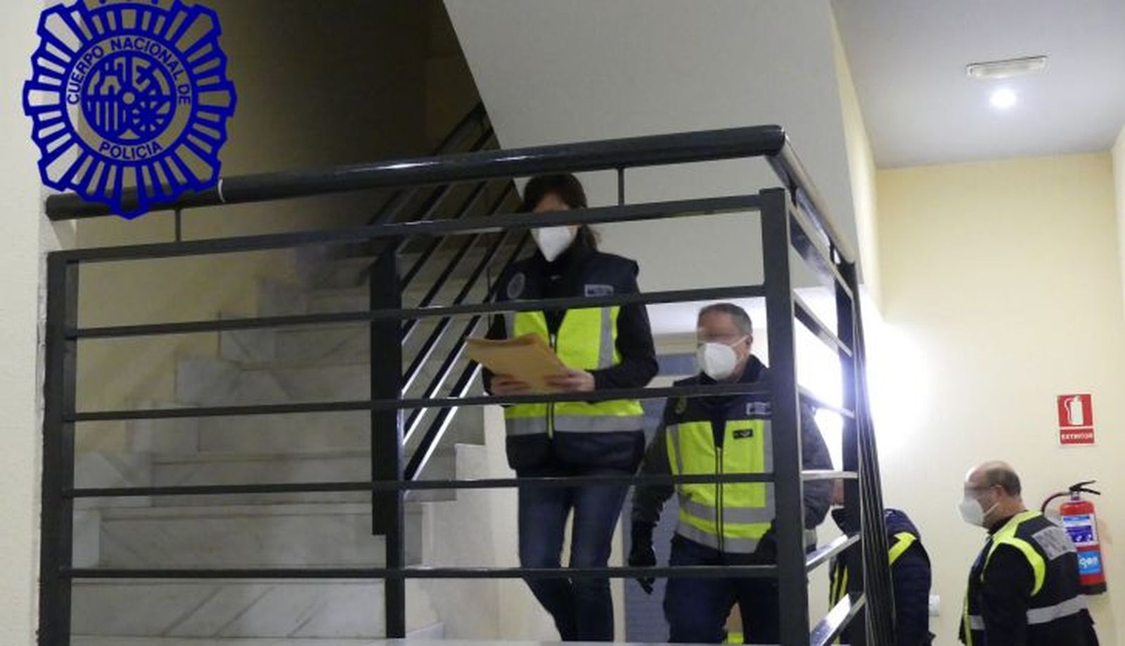 Operación de la Brigada de Extranjería