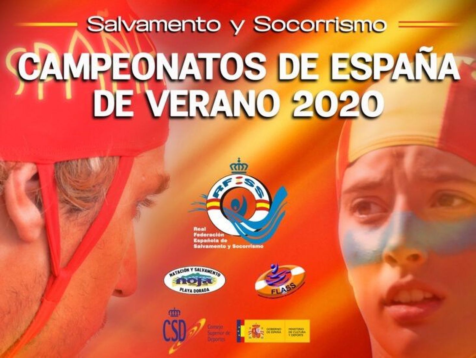 2020 07 16 Cartel Campeonatos España Salvamento y Socorrismo