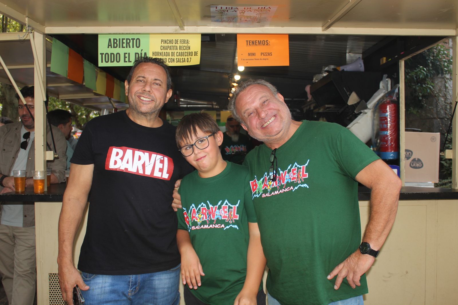 Ambiente en la Feria de Día en el mediodía de este viernes