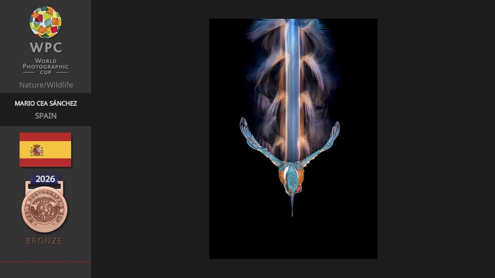 Fotografía con la Mario Cea se ha llevado la medalla de bronce