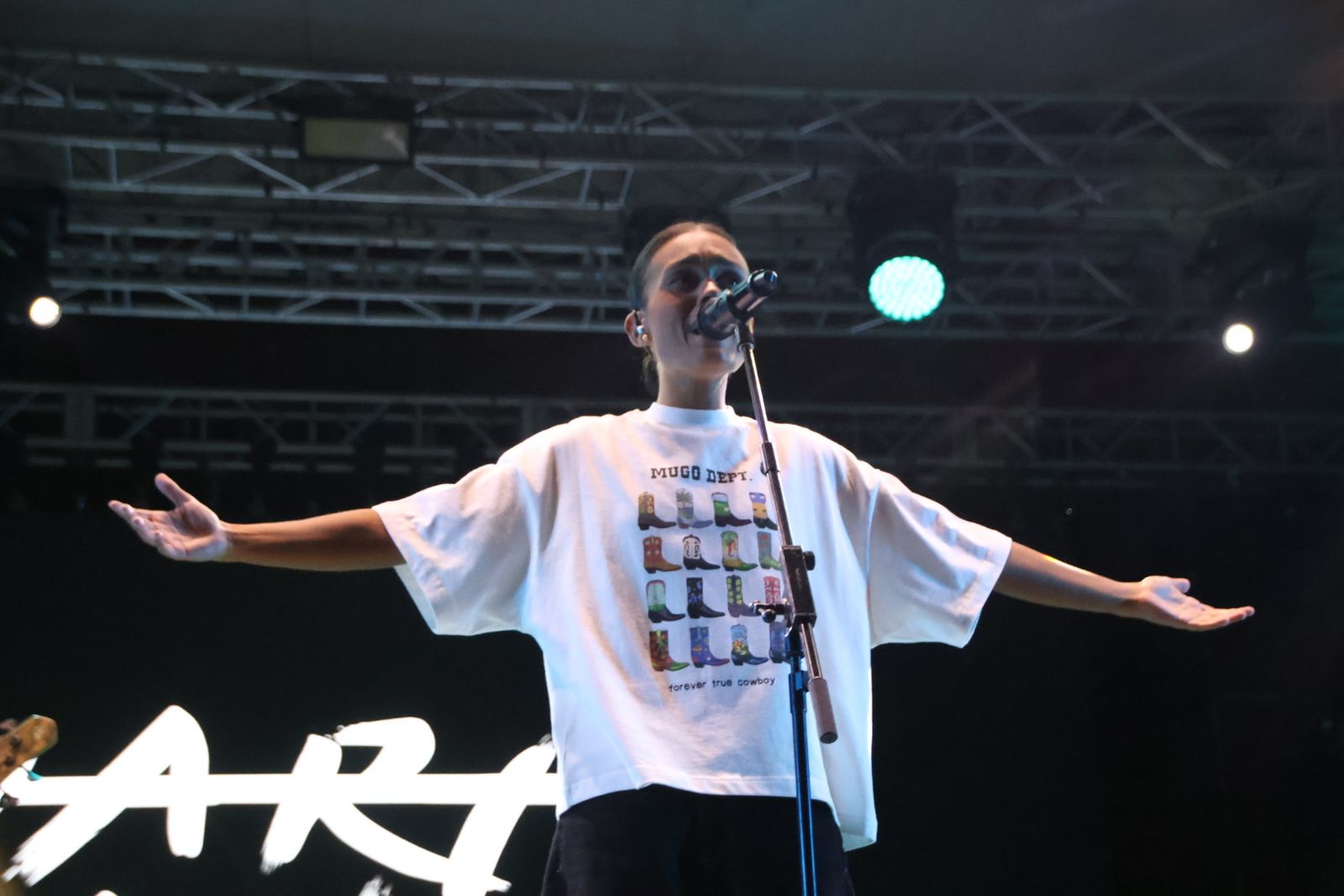 Concierto de Marta Santos en la Plaza Mayor 
