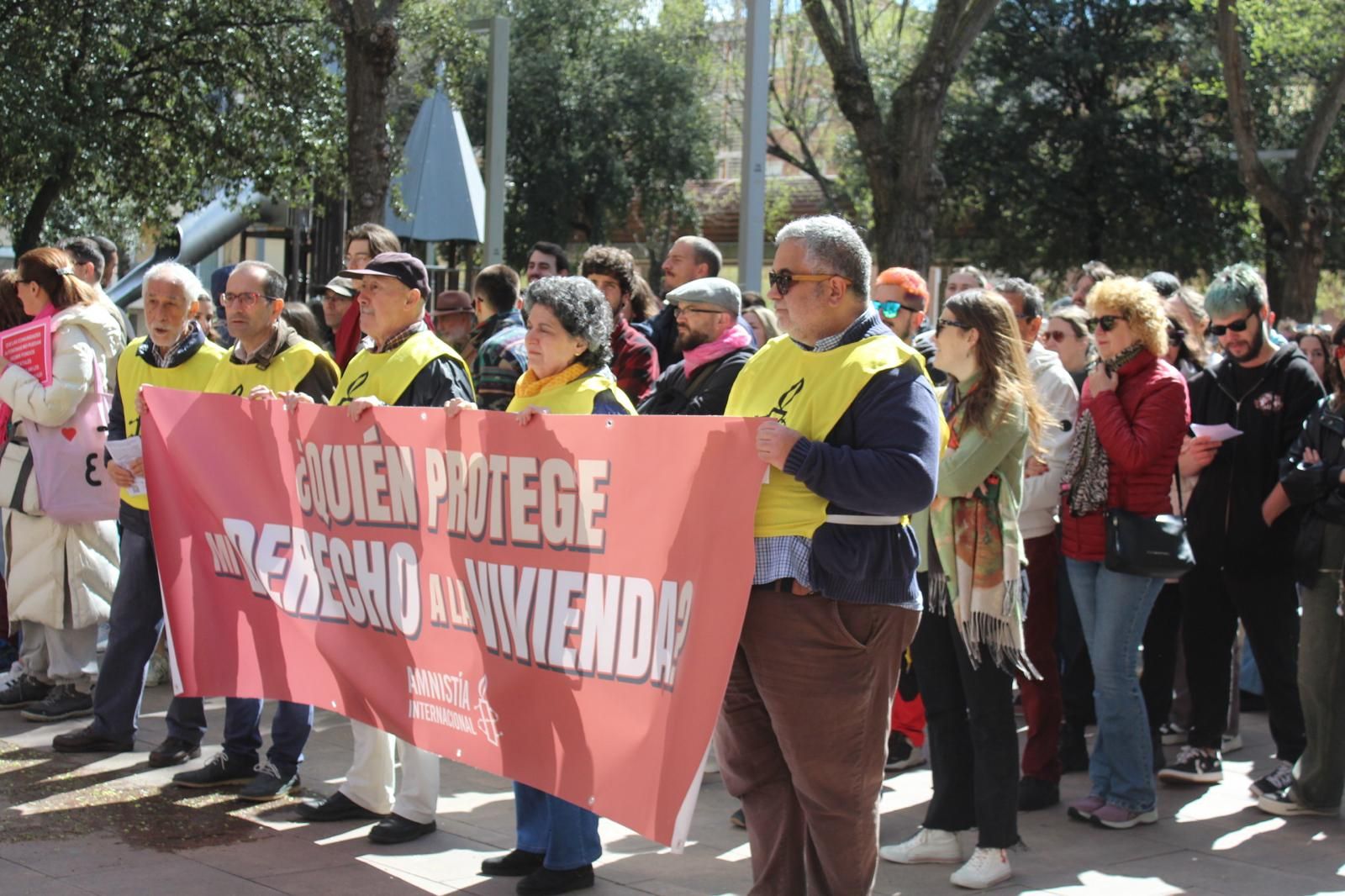 "Los jóvenes dedican el 70 % de su salario al alquiler": la manifestación nacional por la vivienda aterriza en Salamanca