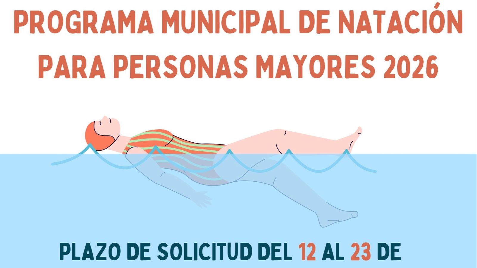 Cartel Programa de Natación