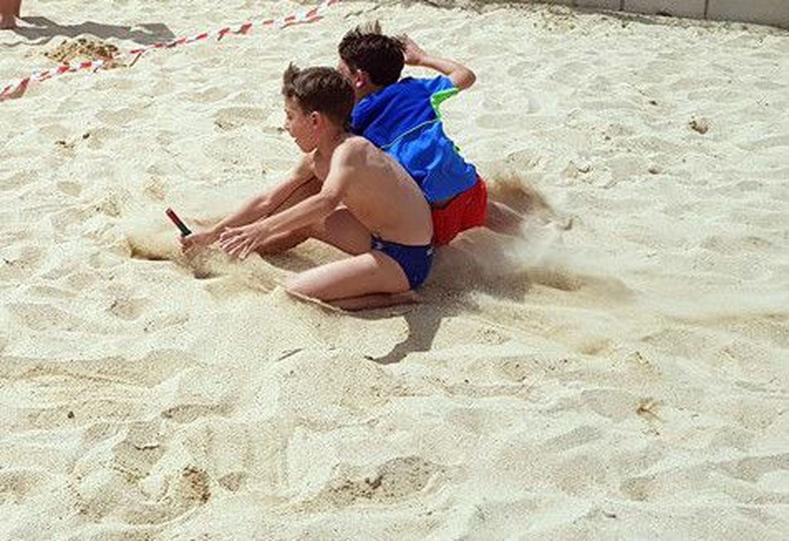 2019 06 13 Prueba de banderas salvamento y socorrismo