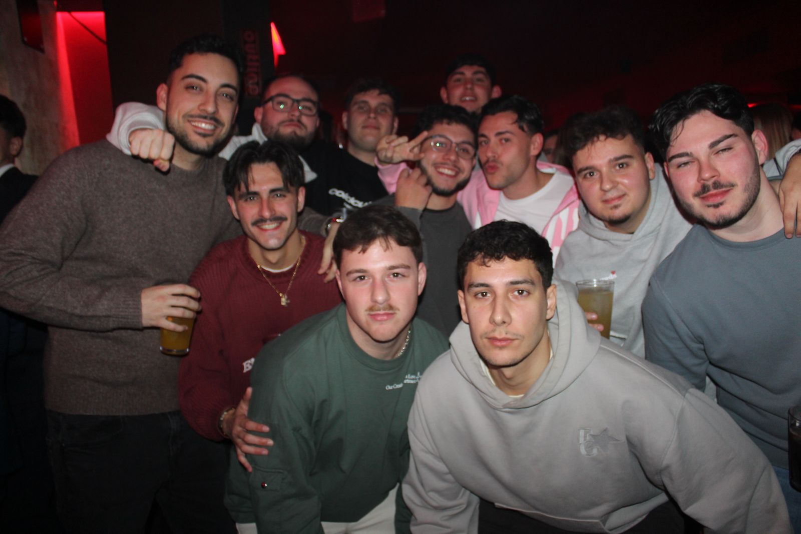 Salamanca de noche, sabado 24 de enero