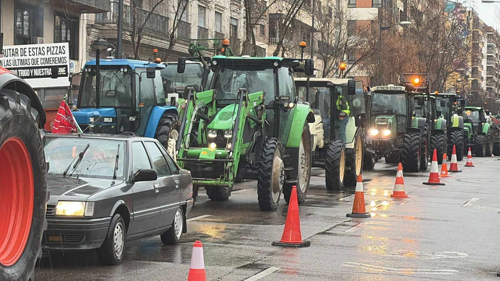 GALERÍA | Protestas en el campo zamorano: tractorada en Zamora este jueves