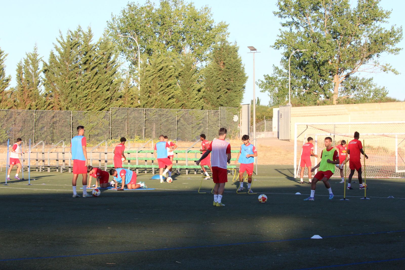 Inicio de la pretemporada de la UD Santa Marta