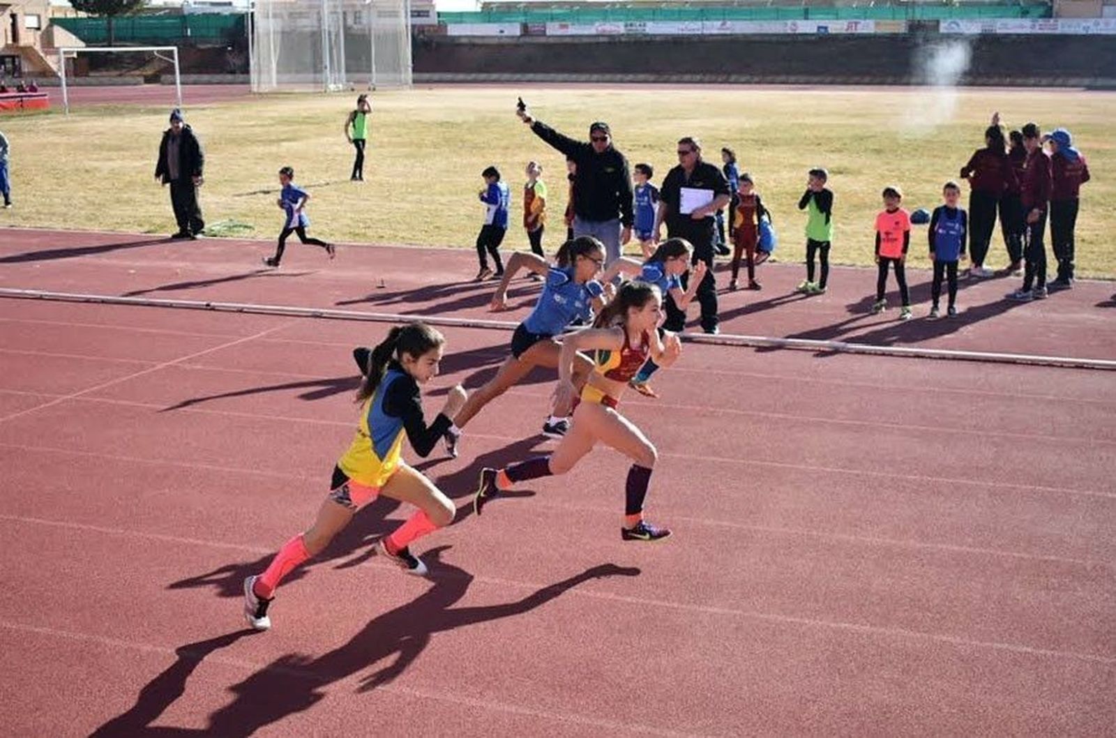Juegos escolares en el año 2019. Foto de archivo