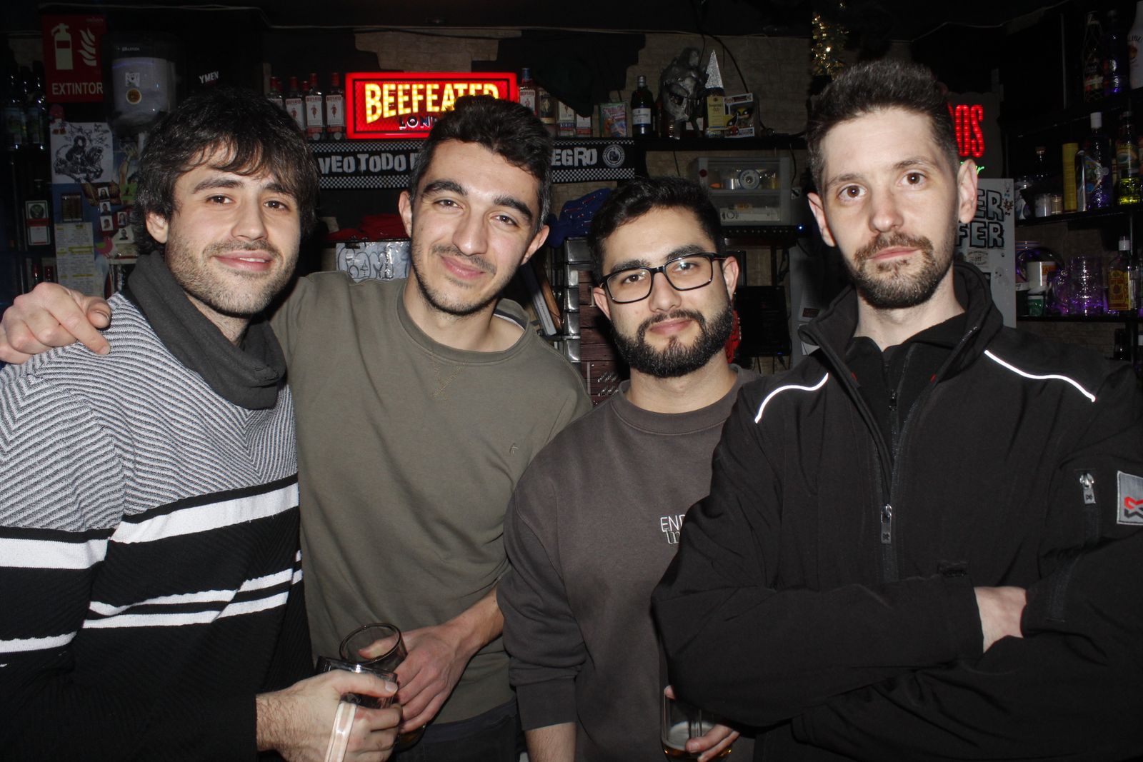 Salamanca de noche, sabado 14 de marzo