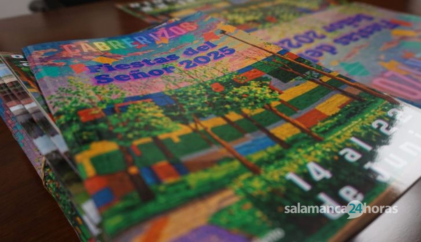 Eulalia Recio y Claudio del Río presentan el programa de fiestas del señor de Cabrerizos (3)