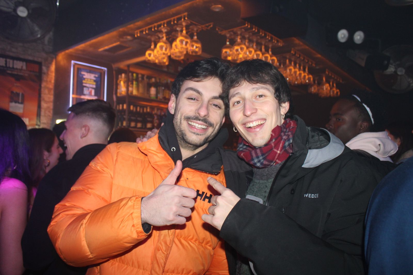 Salamanca de noche, viernes 24 de enero