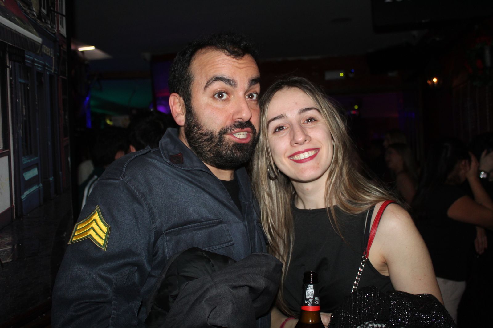 Salamanca de noche, sabado 24 de enero