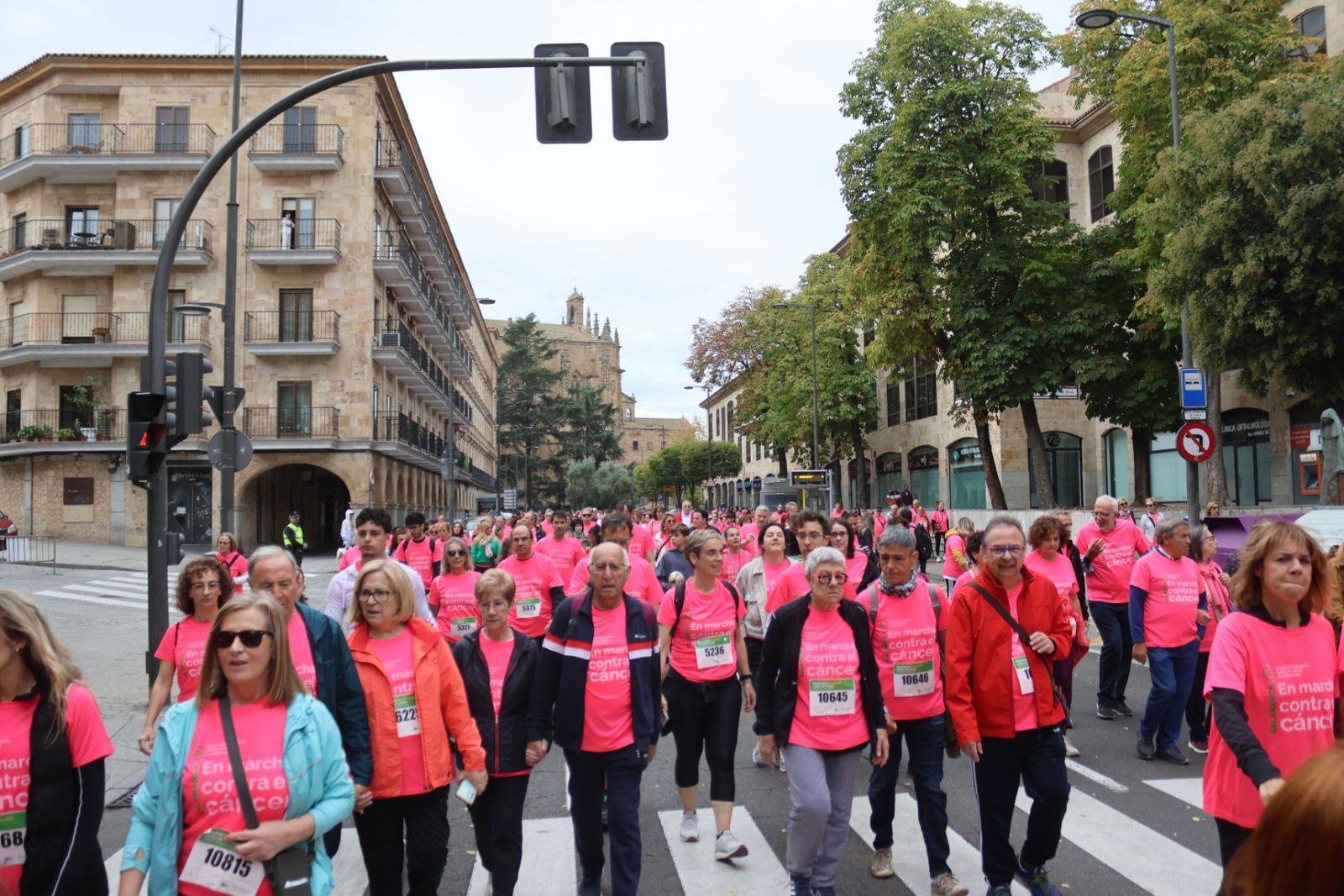 La marcha contra el cáncer vuelve a Salamanca un año más