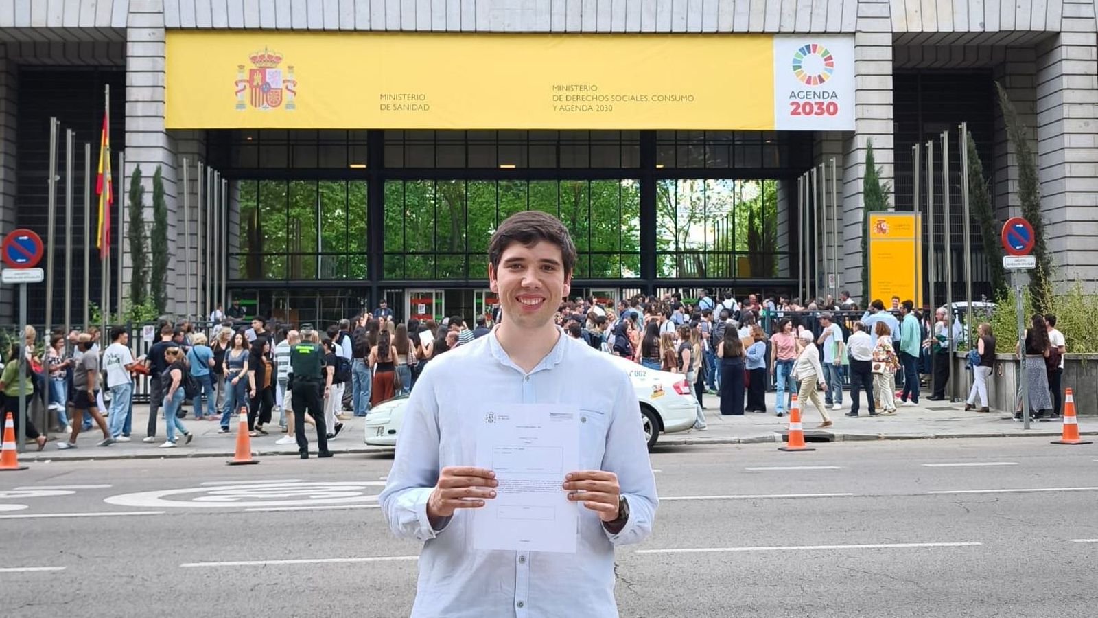 Miguel Castro, salmantino y Farmaceutico Interno Residente que ha elegido A Coruña