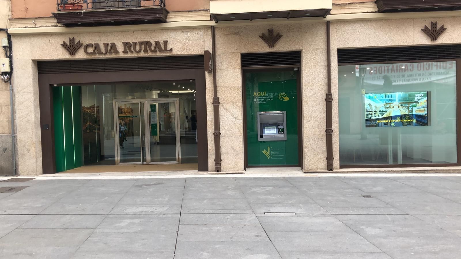 Una oficina de Caja Rural en Zamora