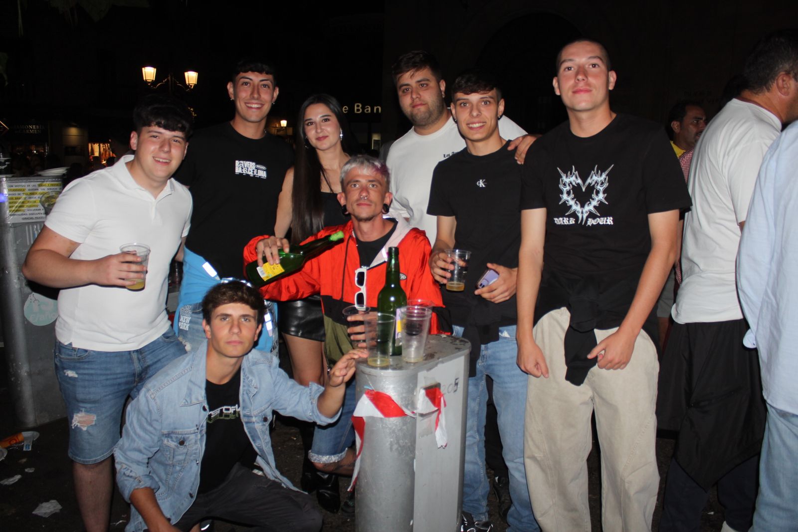 Ambiente en la Feria de Día en la tarde de este sábado