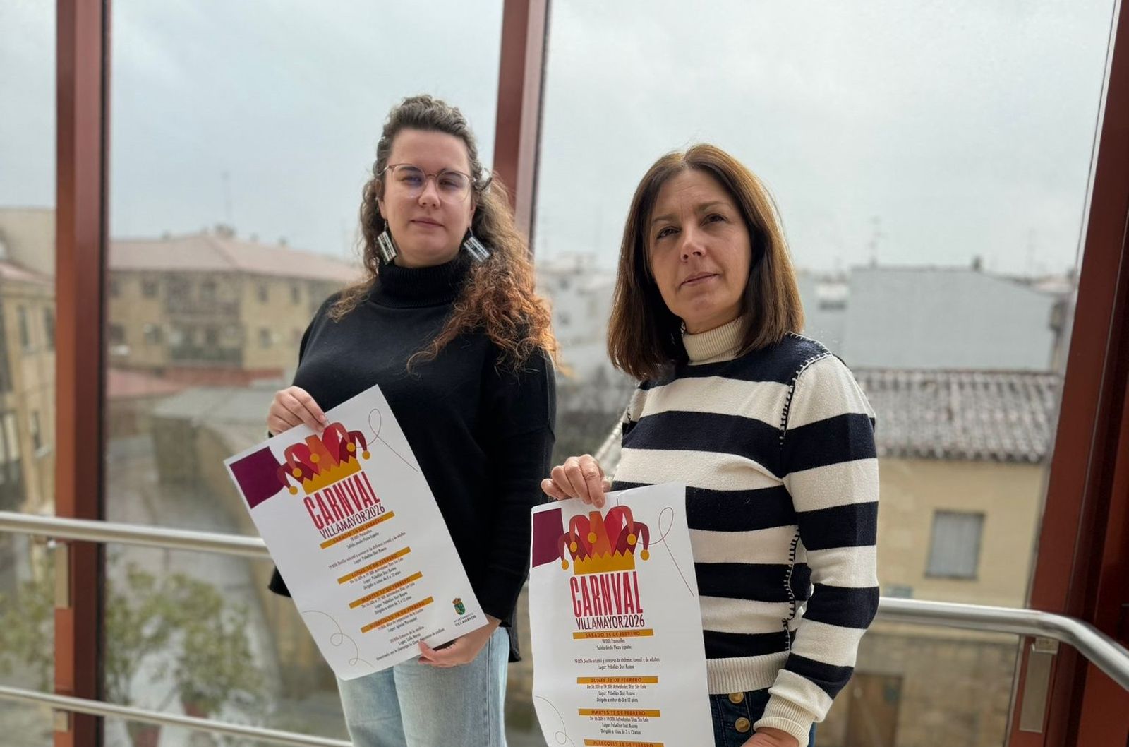 Las concejalas Lucía Guinaldo y Marisol García presentaron el programa de actividades de Carnaval