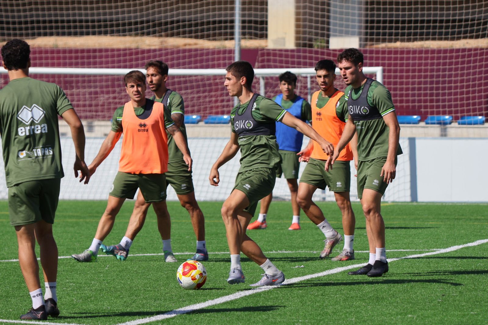 Primer entrenamiento de Mario Simón como entrenador de Unionistas