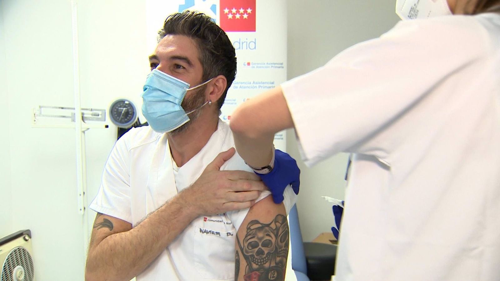 Imágenes de la campaña de vacunación de gripe