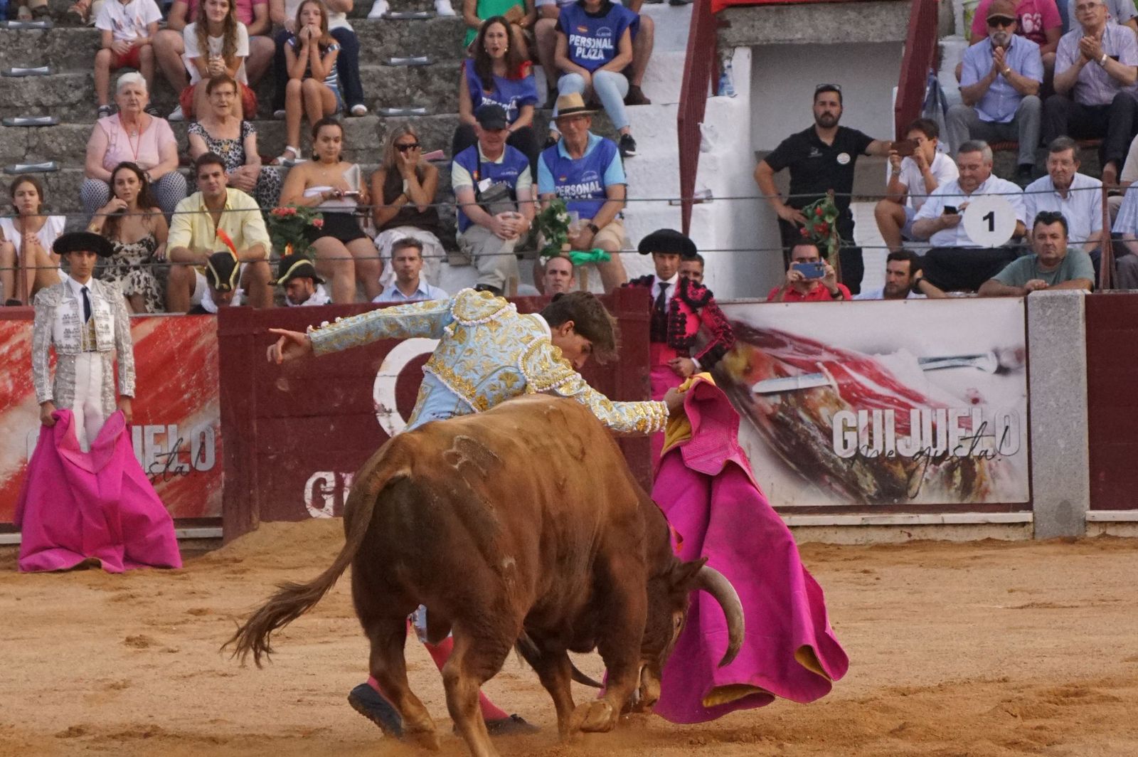 Novillada mixta en picadores en Guijuelo, 17 de agosto